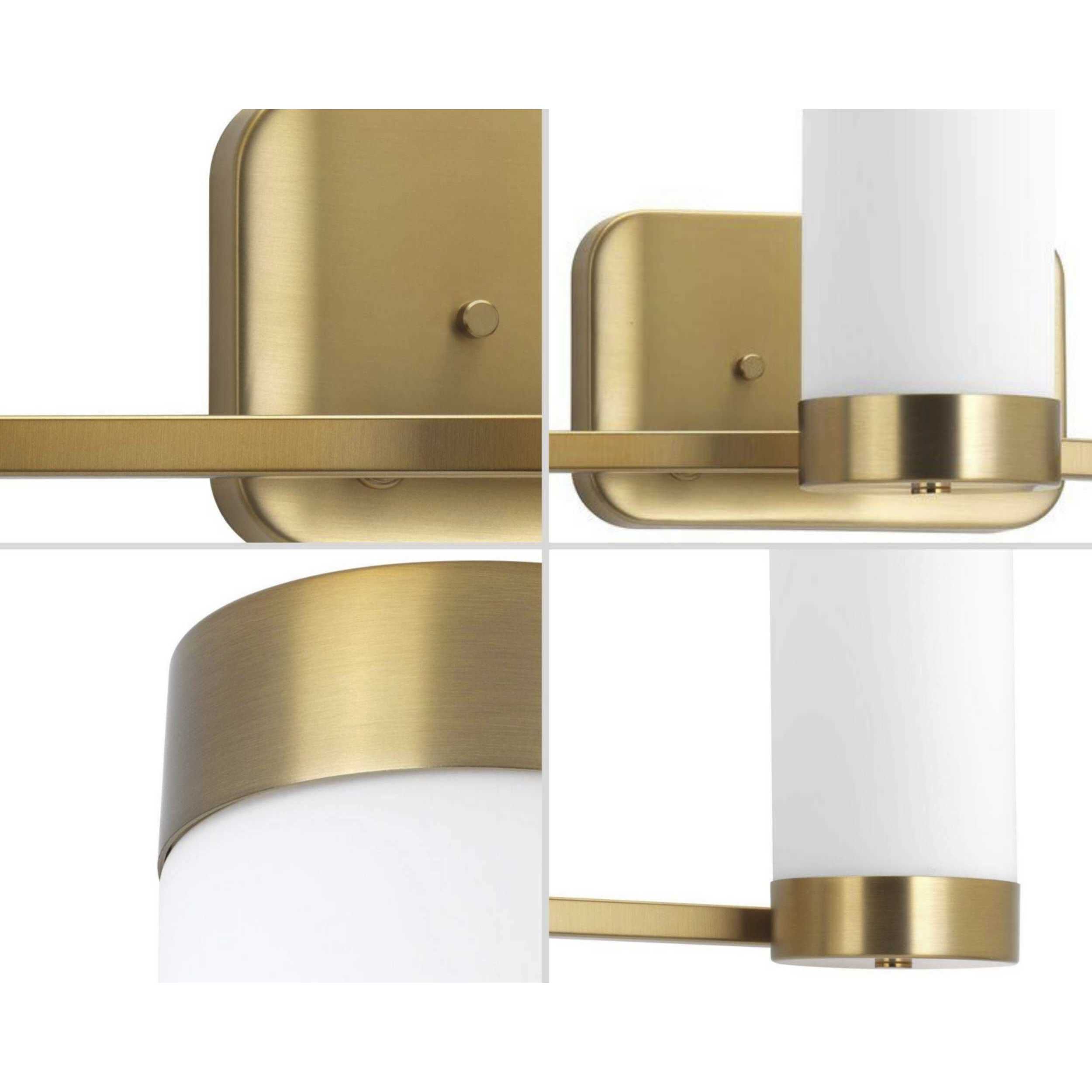 Elevate 3 Light 25 inch Brushed Bronze Bath Vanity Wall Light, Design Series