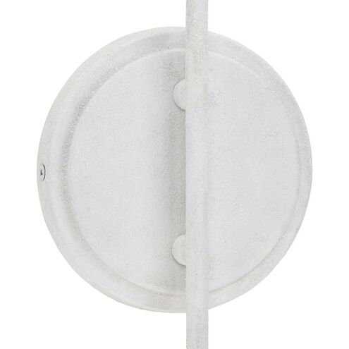 Pinellas 1 Light 5.12 inch White Plaster Wall Bracket Wall Light, Design Series