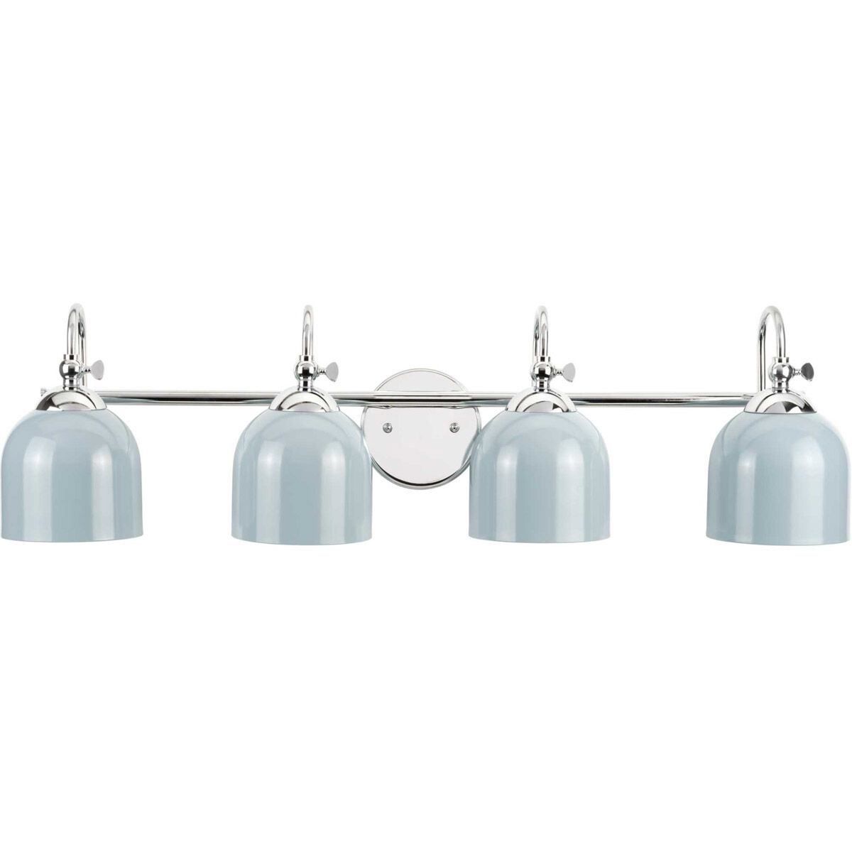 Dalton 4 Light 33 inch Polished Chrome Bath Vanity Wall Light