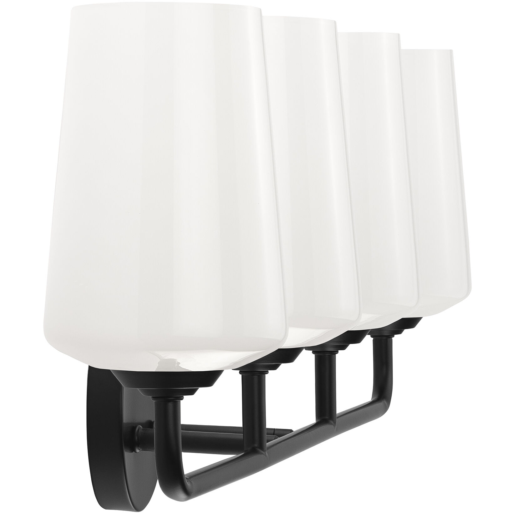 Celino 4 Light 32.5 inch Black Vanity Light Wall Light