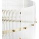 Seville 6 Light 27.87 inch Soft Gold Chandelier Ceiling Light, Design Series