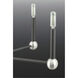Foton 3 Light 13 inch Graphite Mini-Pendant Ceiling Light, Design Series