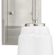 Spenser 1 Light 5.75 inch Brushed Nickel Vanity Light Wall Light