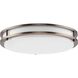 Abide LED LED 14 inch Urban Bronze Flush Mount Ceiling Light, Medium, Progress LED