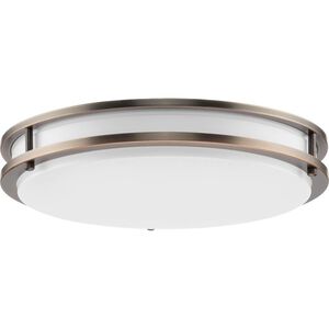 Abide LED LED 14 inch Urban Bronze Flush Mount Ceiling Light, Medium, Progress LED