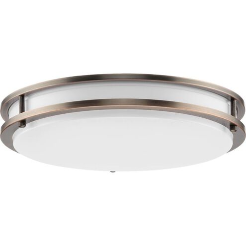 Abide LED LED 14 inch Urban Bronze Flush Mount Ceiling Light, Medium, Progress LED