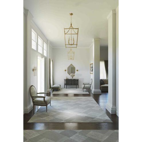 Elara 2 Light 4 inch Vintage Brass Wall Bracket Wall Light