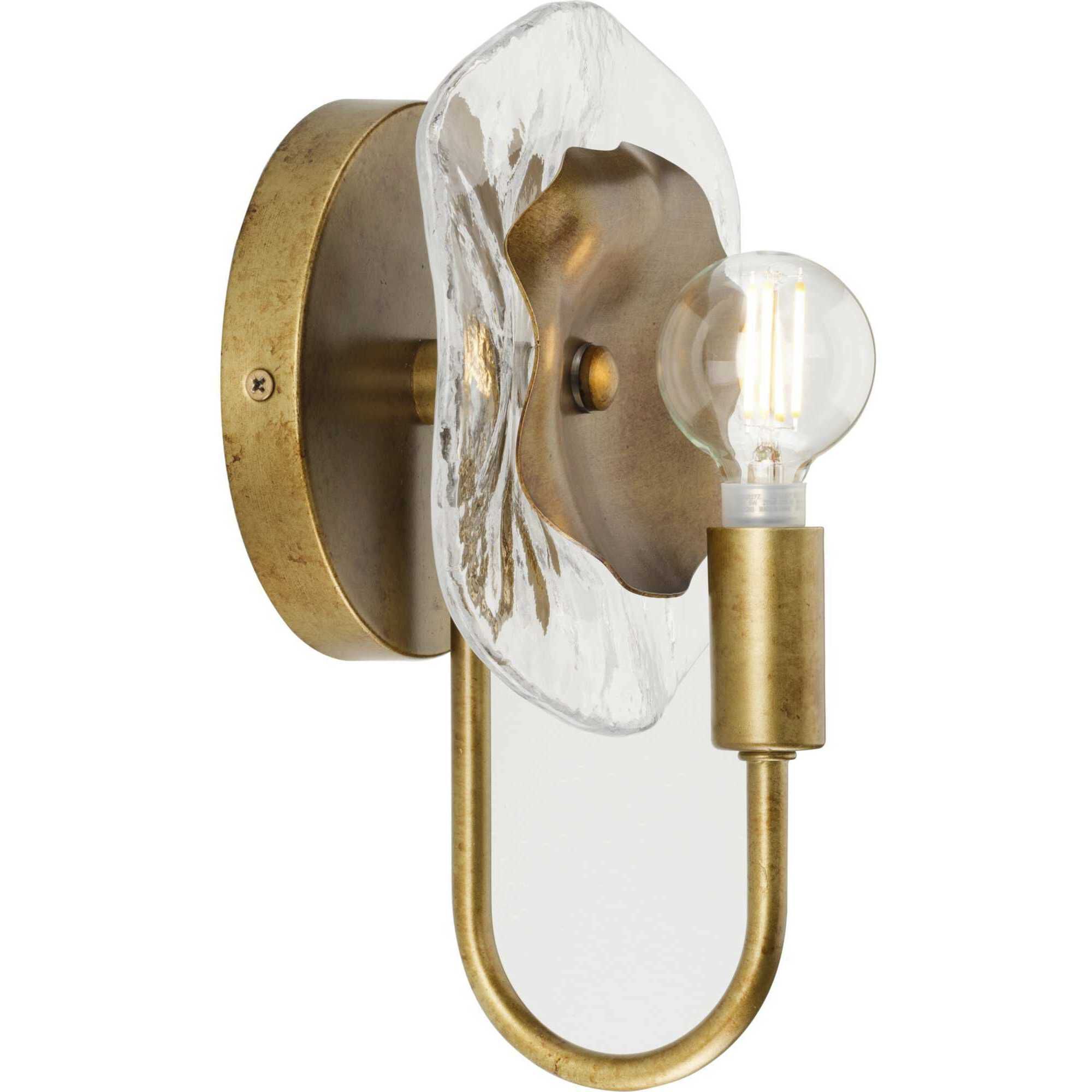 Loretta 1 Light 6.62 inch Gold Ombre Wall Bracket Wall Light, Design Series