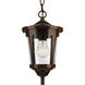 East Haven 1 Light 7.5 inch Antique Bronze Outdoor Hanging Lantern