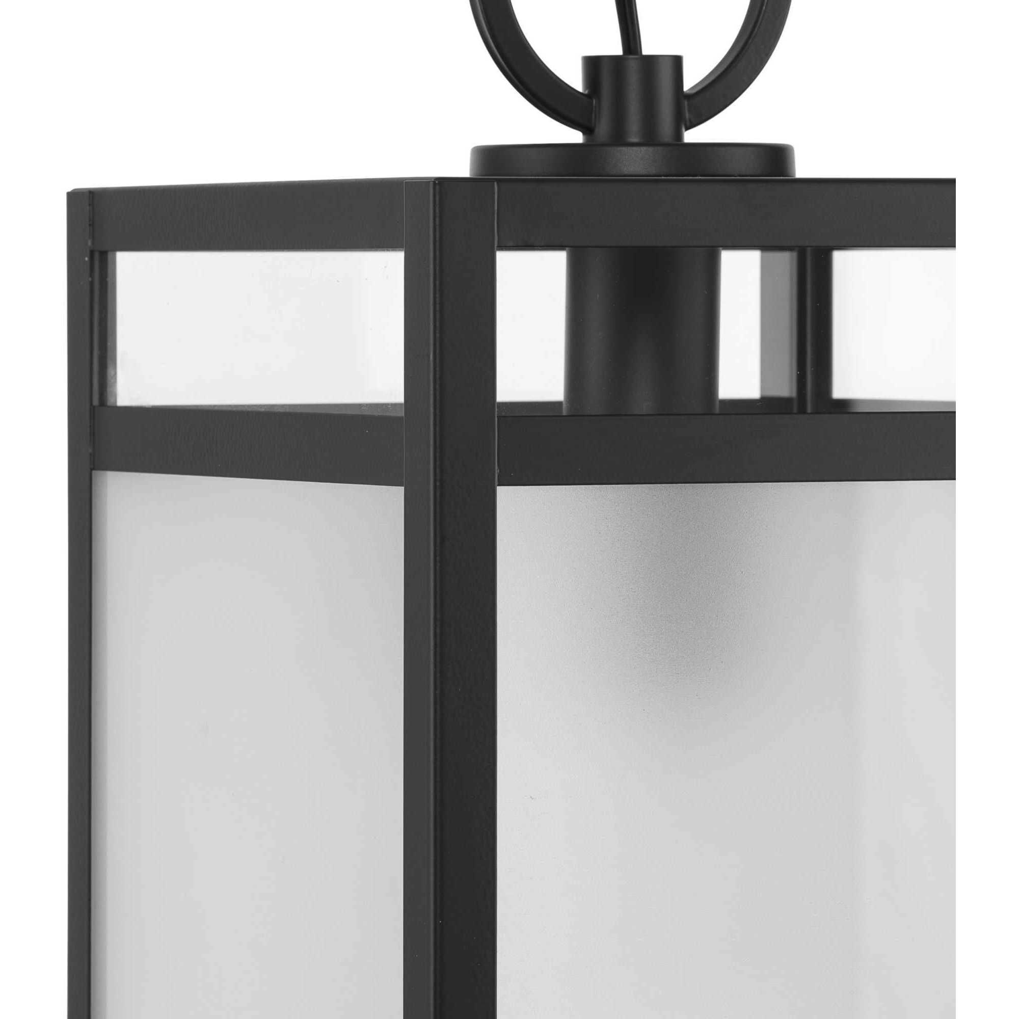 Parrish 1 Light 8.37 inch Matte Black Outdoor Hanging Lantern