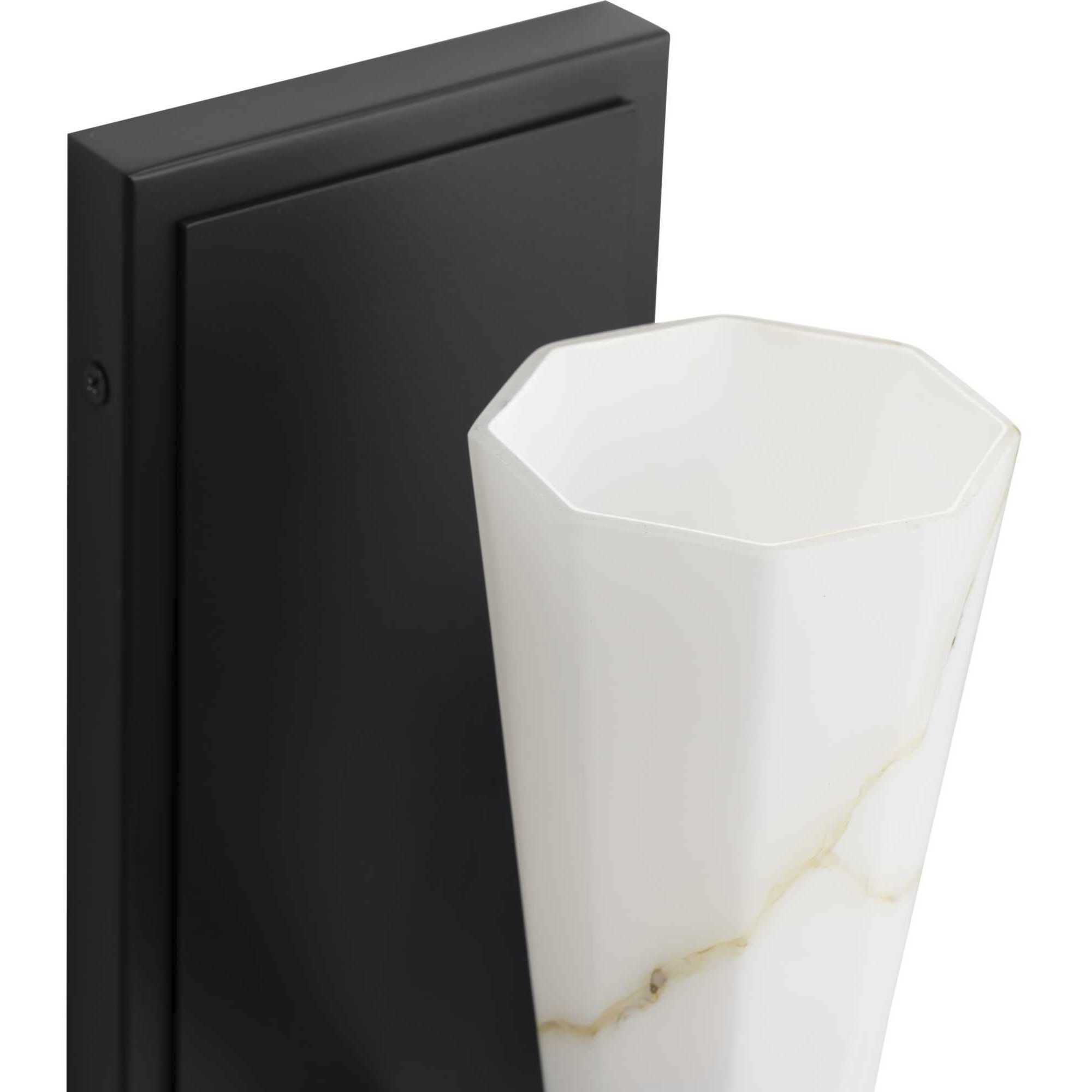 Tosca 1 Light 6 inch Matte Black Wall Bracket Wall Light, Design Series