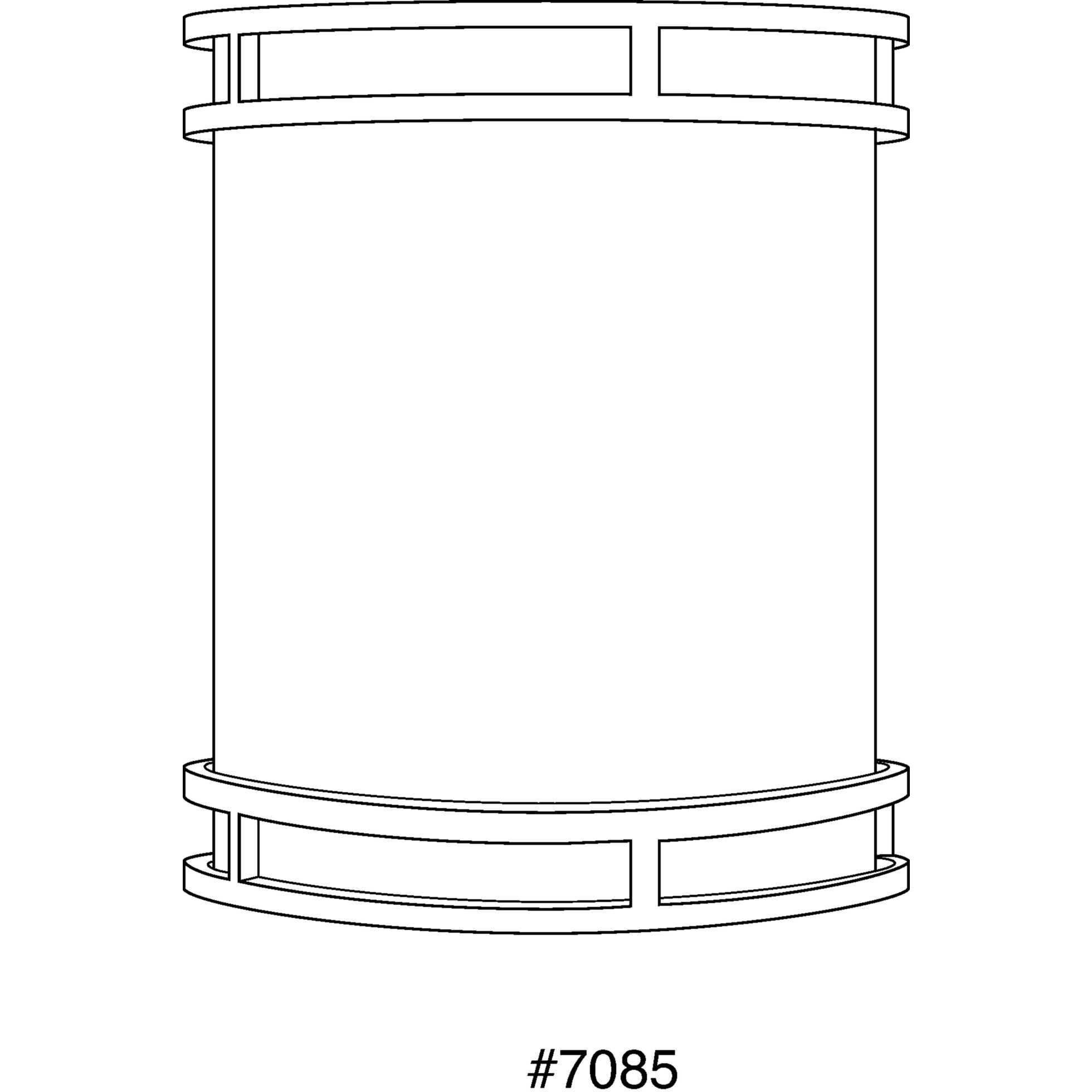 LED Sconce LED 9.5 inch Brushed Nickel Wall Sconce Wall Light, Progress LED