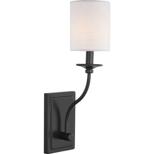 Bonita 1 Light 5 inch Matte Black Wall Sconce Wall Light, Design Series