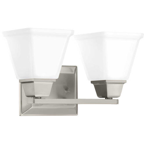 Clifton Heights 2 Light 14 inch Brushed Nickel Bath Vanity Wall Light