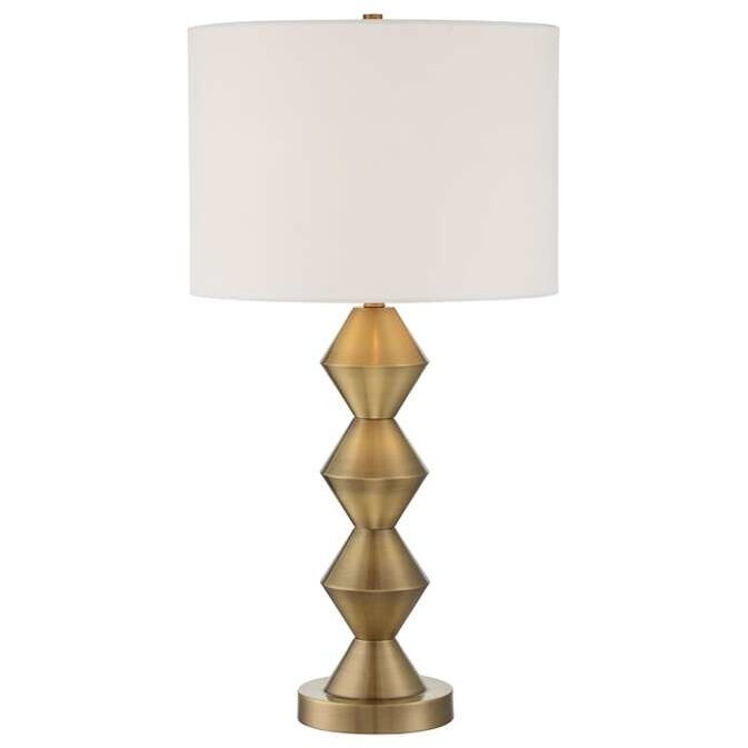 Bejamin 26.5 inch 100 watt Satin Brass Table Lamp Portable Light