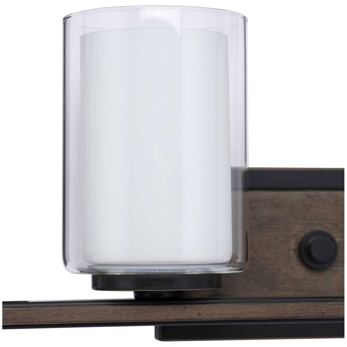 Mast 4 Light 33.88 inch Antique Bronze Bath Vanity Wall Light