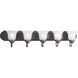 Builder Bath 5 Light 36 inch Antique Bronze Bath Vanity Wall Light