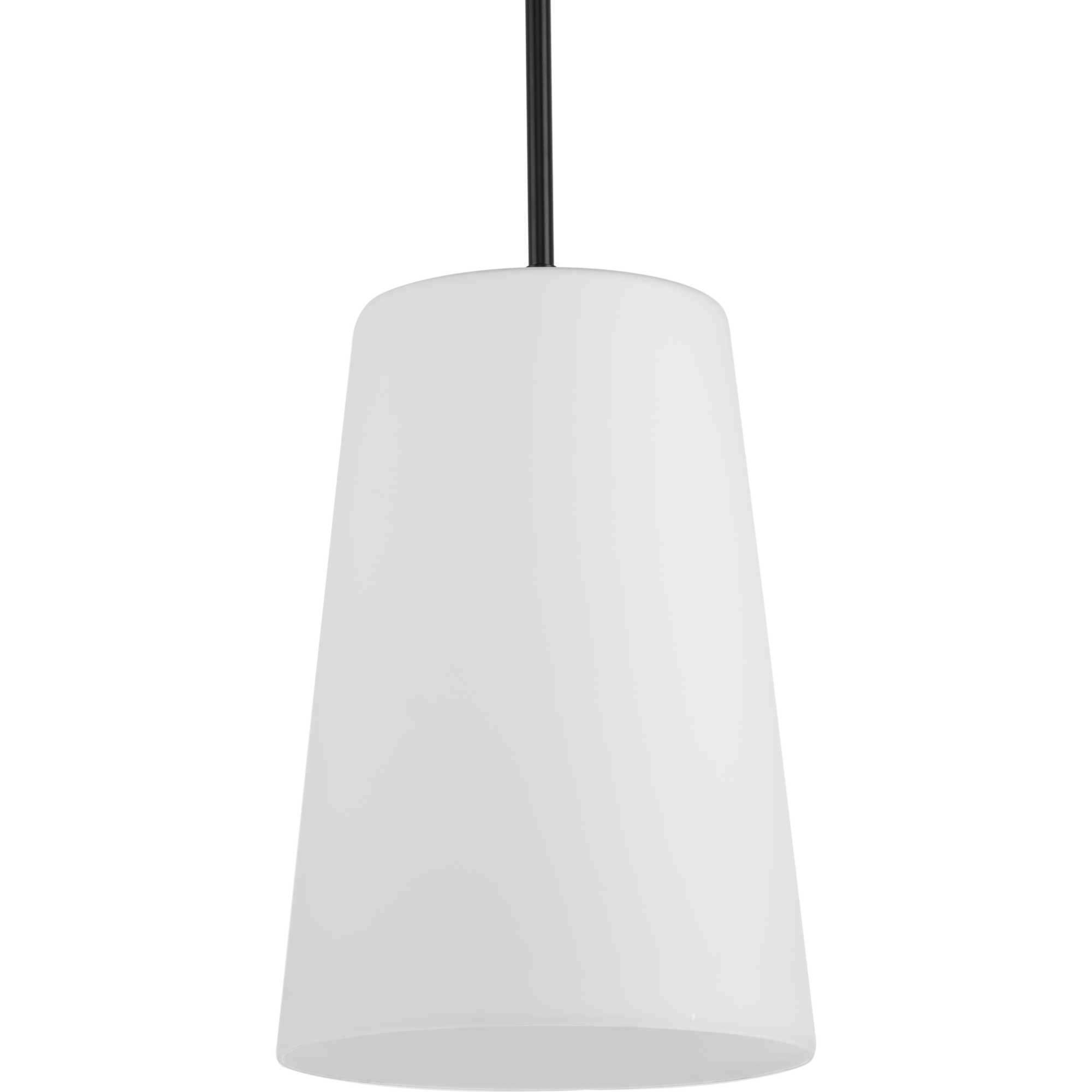 Clarion 1 Light 10.5 inch Matte Black Pendant Ceiling Light