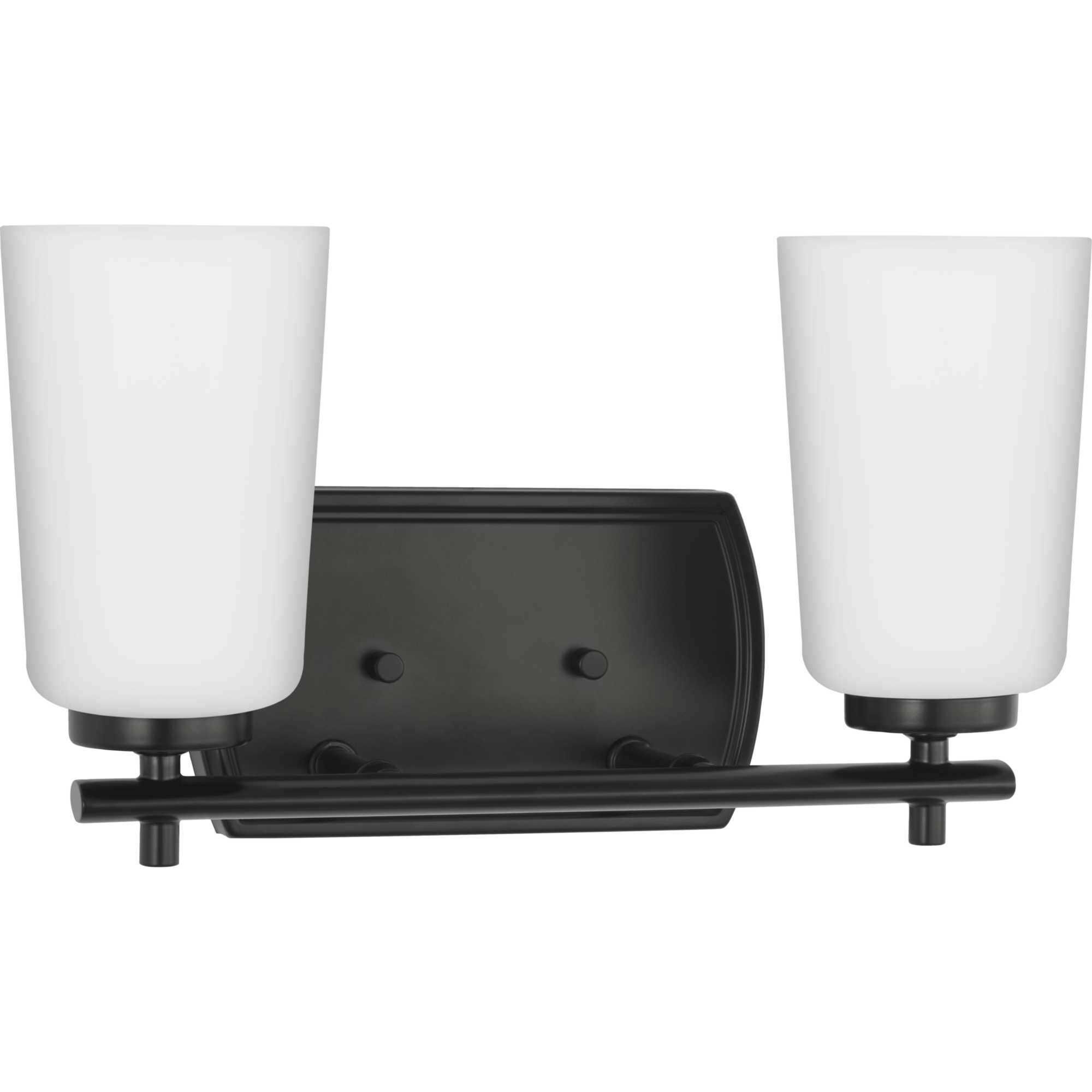 Adley 2 Light 13.88 inch Matte Black Bath Vanity Light Wall Light