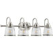 Saluda 4 Light 32.50 inch Bathroom Vanity Light