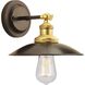 Archives 1 Light 9 inch Antique Bronze Adjustable Swivel Wall Sconce Wall Light