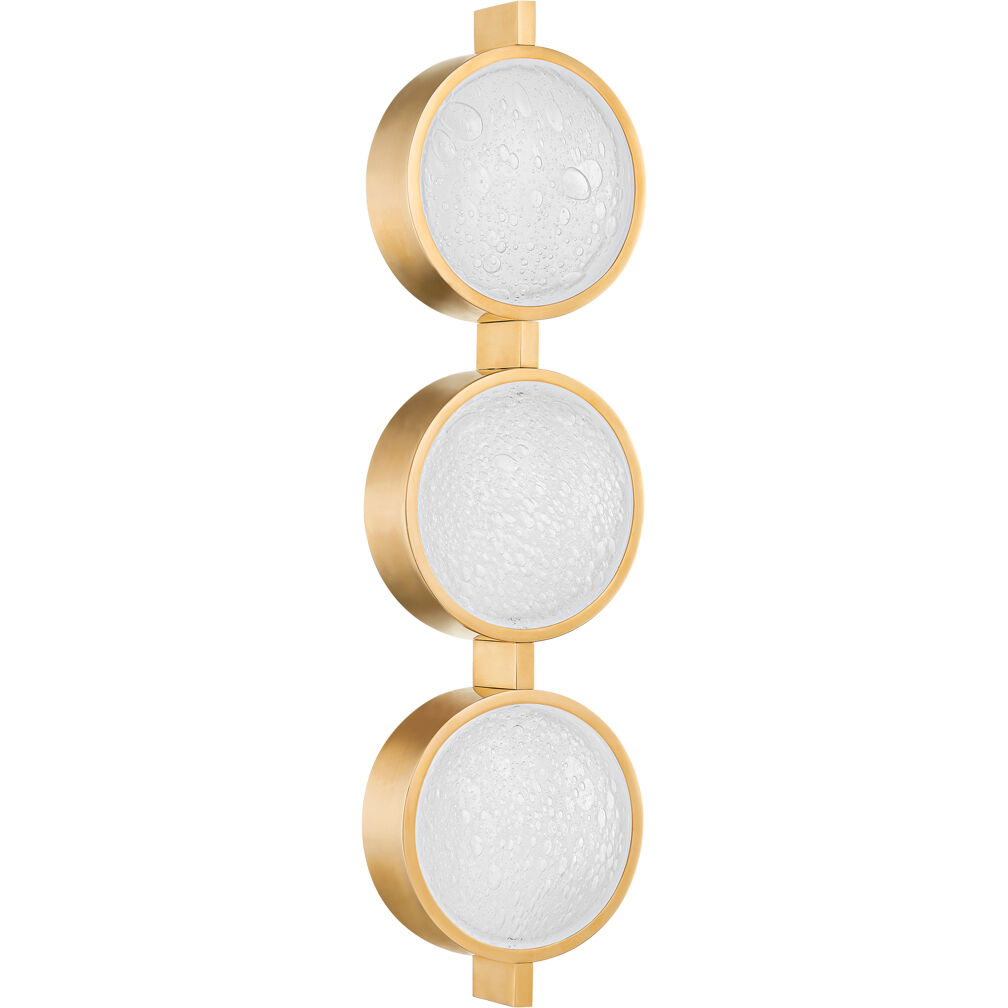 Ansonia LED 6 inch Vintage Brass ADA Wall Sconce Wall Light