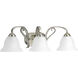 Torino 3 Light 25 inch Brushed Nickel Bath Vanity Wall Light