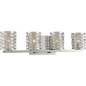 Bridgeport LED 21.5 inch Stainless Steel Bath Vanity Wall Light