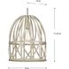 Chastain 1 Light 14 inch Bleached Oak Pendant Ceiling Light