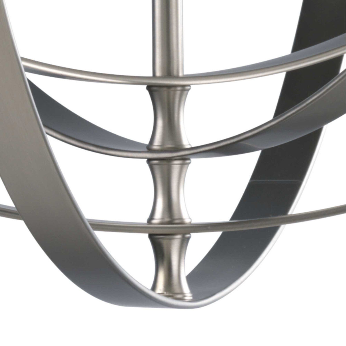 Equinox 6 Light 28 inch Burnished Silver Foyer Pendant Ceiling Light