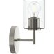 Replay 1 Light 6 inch Polished Nickel Bath & Vanity Light Wall Light