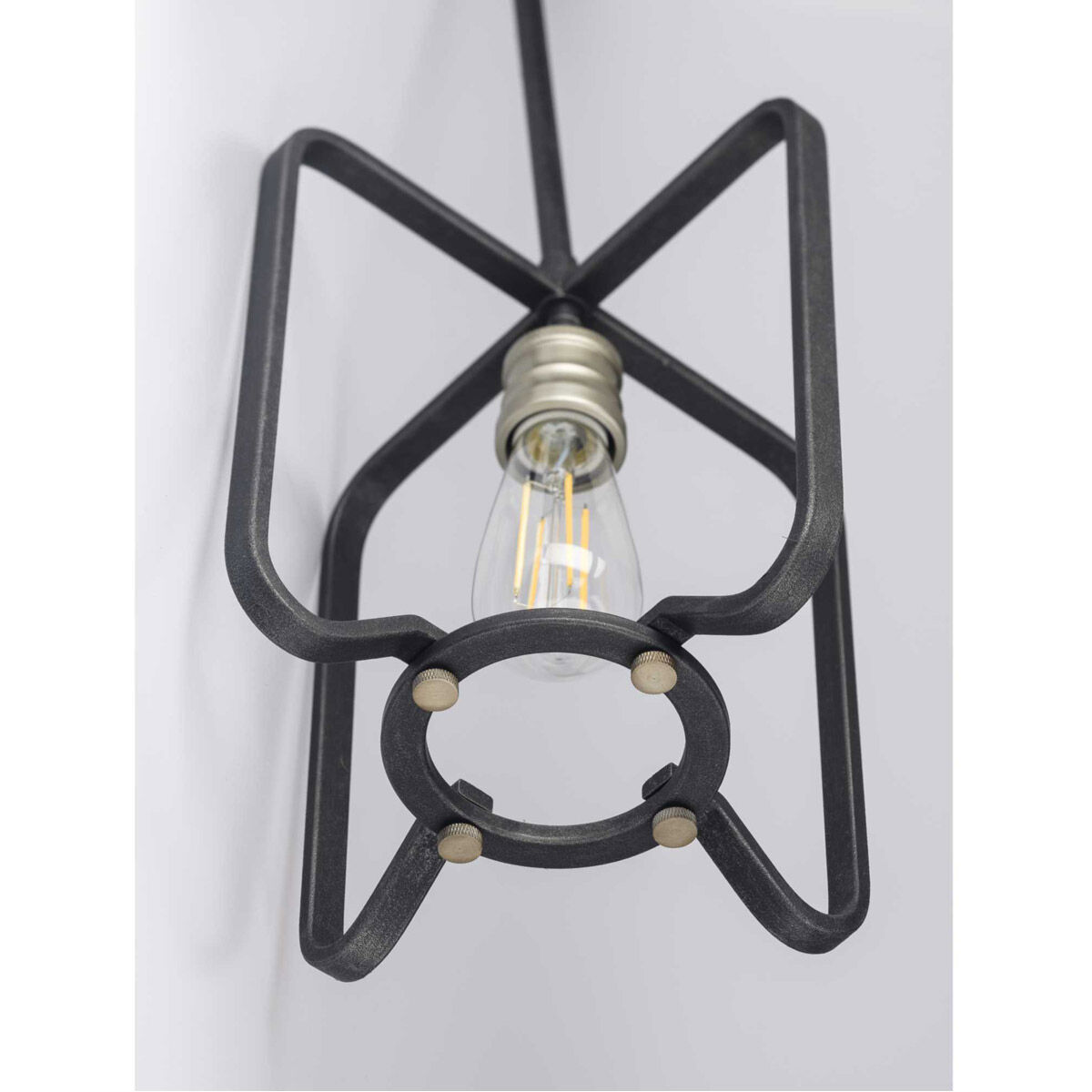 Foster 1 Light 11.25 inch Gilded Iron Mini-Pendant Ceiling Light