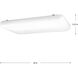 Linear Cloud LED 10.25 inch White Linear Flush Mount Ceiling Light