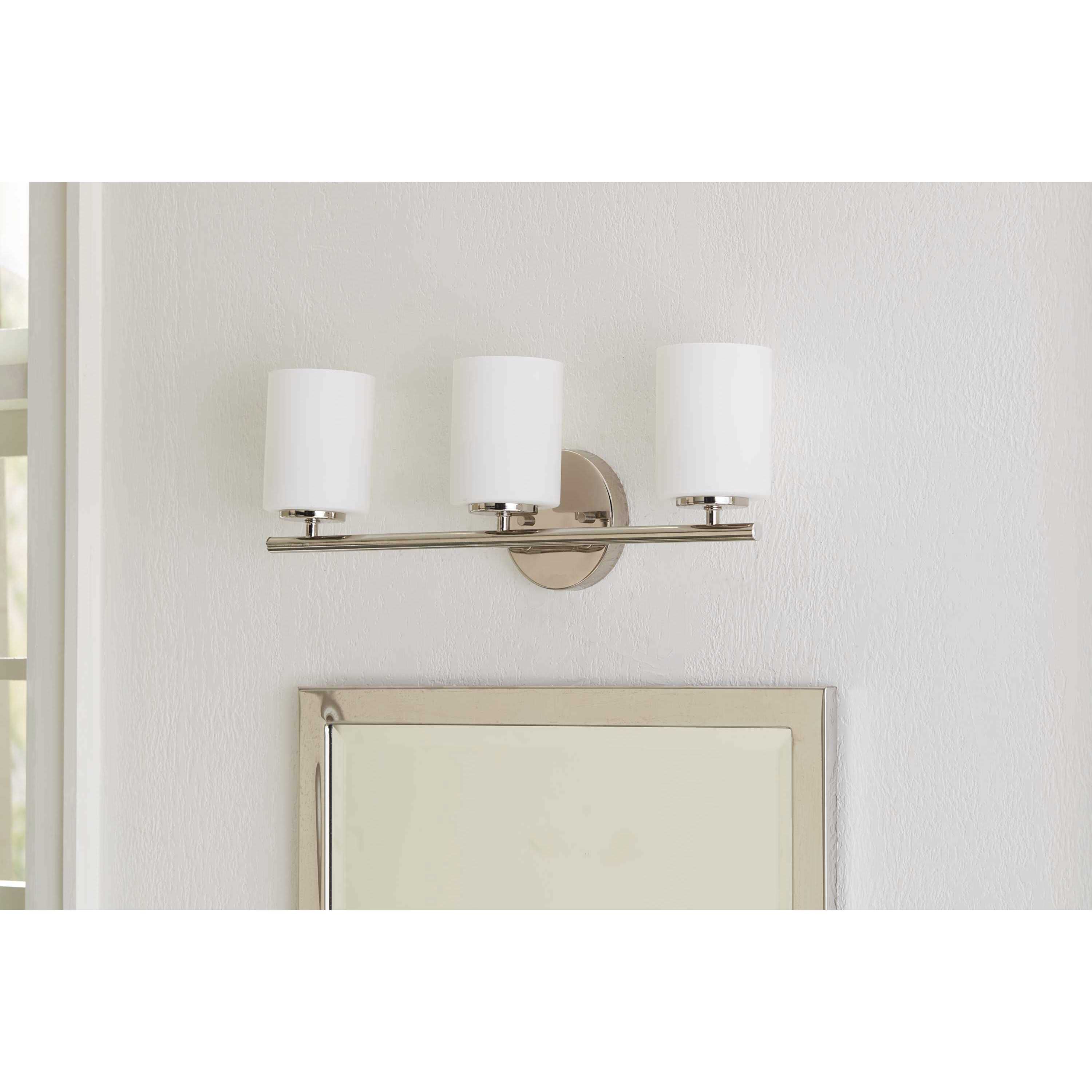 Progress P2159-104 Replay 3 Light 22 inch Polished Nickel Bath