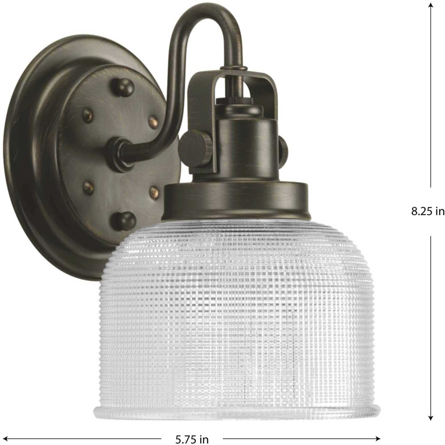 Archie 1 Light 5.75 inch Venetian Bronze Bath Vanity Wall Light