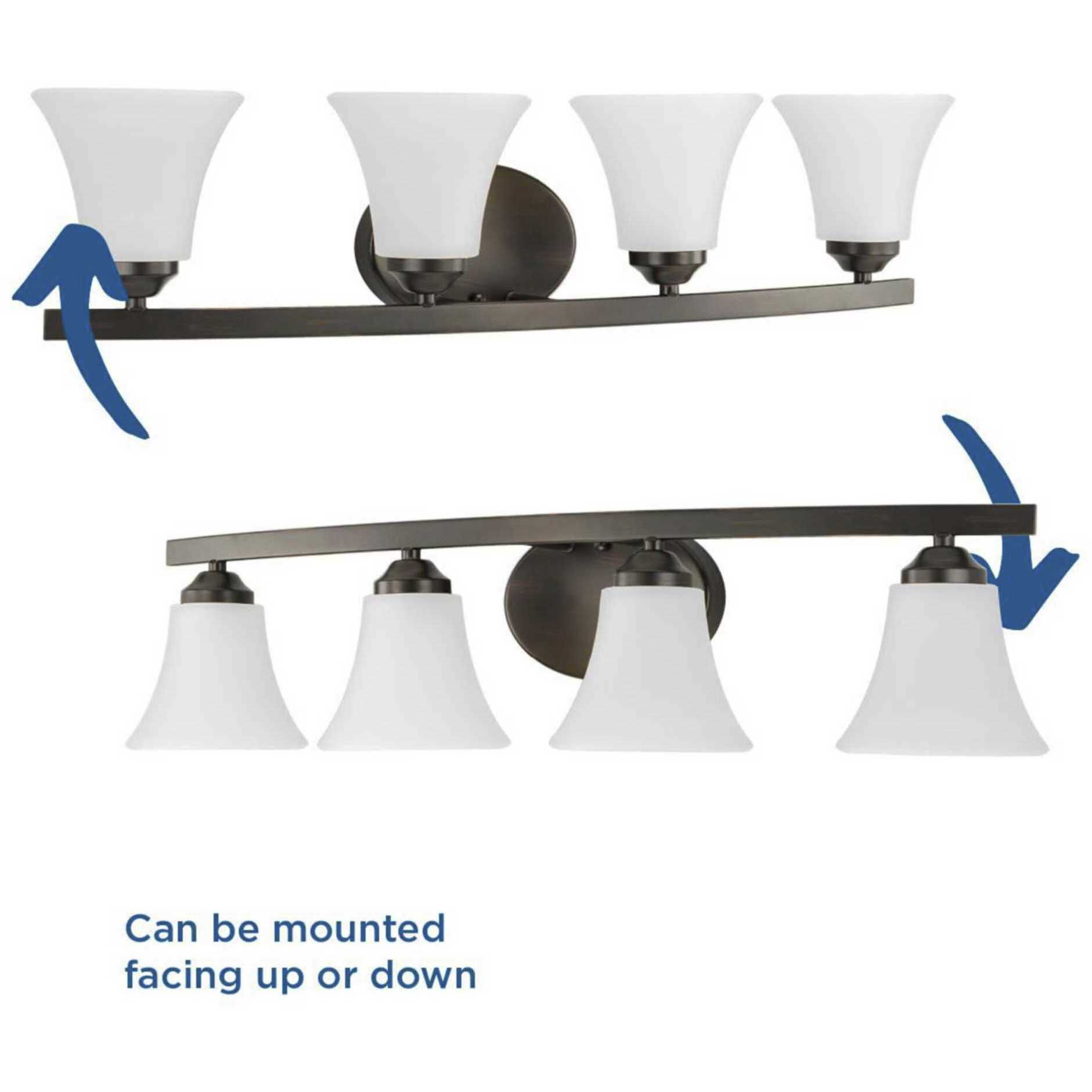 Adorn 4 Light 28.25 inch Antique Bronze Bath Vanity Wall Light