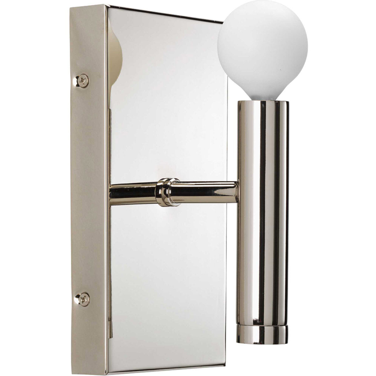 Draper 1 Light 4.5 inch Polished Nickel Bath Vanity Wall Light
