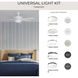 AirPro LED White Fan Light Kit