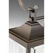 Gibbes Street 1 Light 15 inch Antique Bronze Outdoor Wall Lantern, Small, Design Series