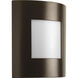 Anson 1 Light 10 inch Architectural Bronze Outdoor Wall Lantern