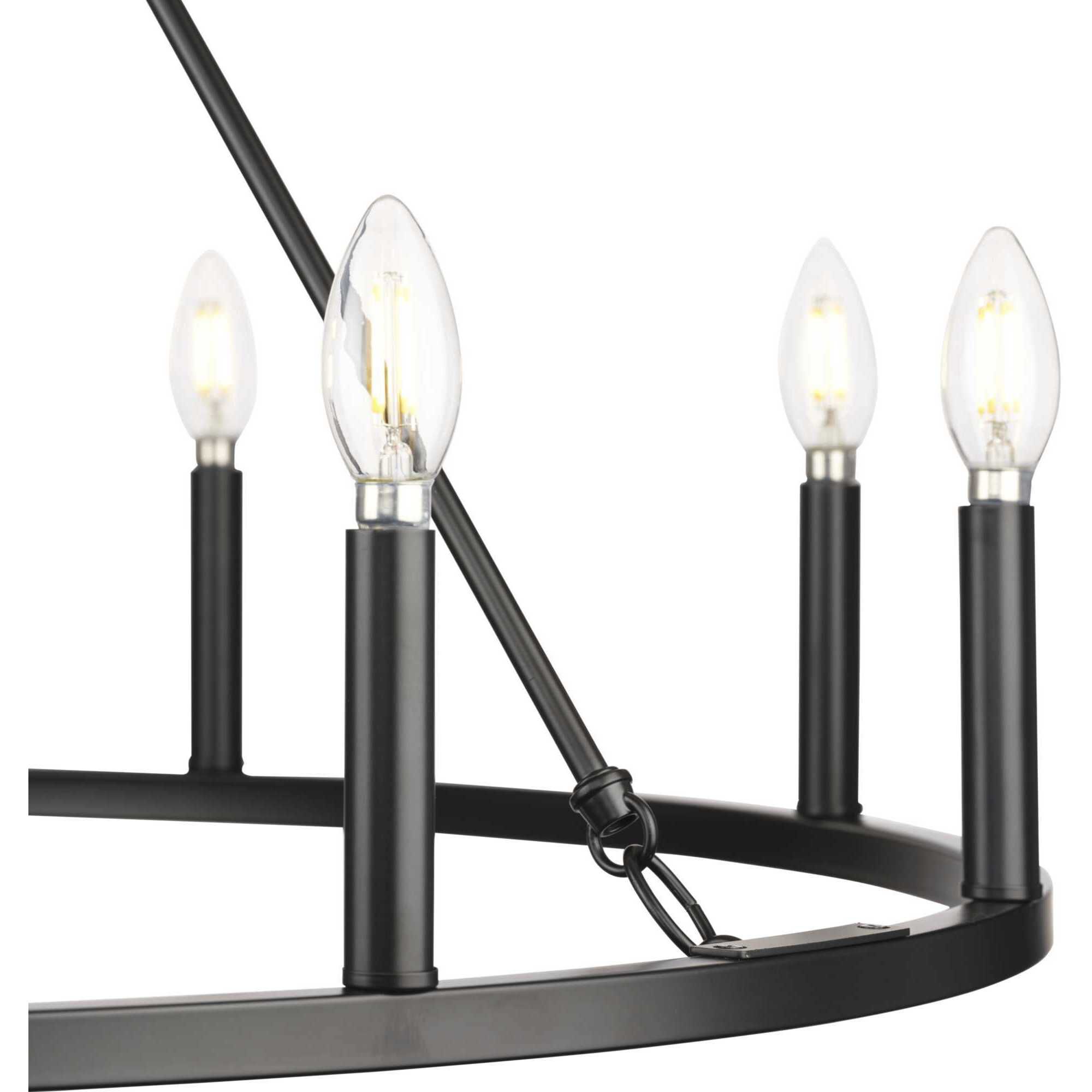 Progress P400314-31M Gilliam 9 Light 35.5 inch Matte Black