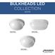 Bulkheads LED LED 10.5 inch White Outdoor Ceiling/Wall Light, Progress LED