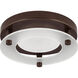 P8247 Series LED 6 inch Antique Bronze Flush Mount Ceiling Light