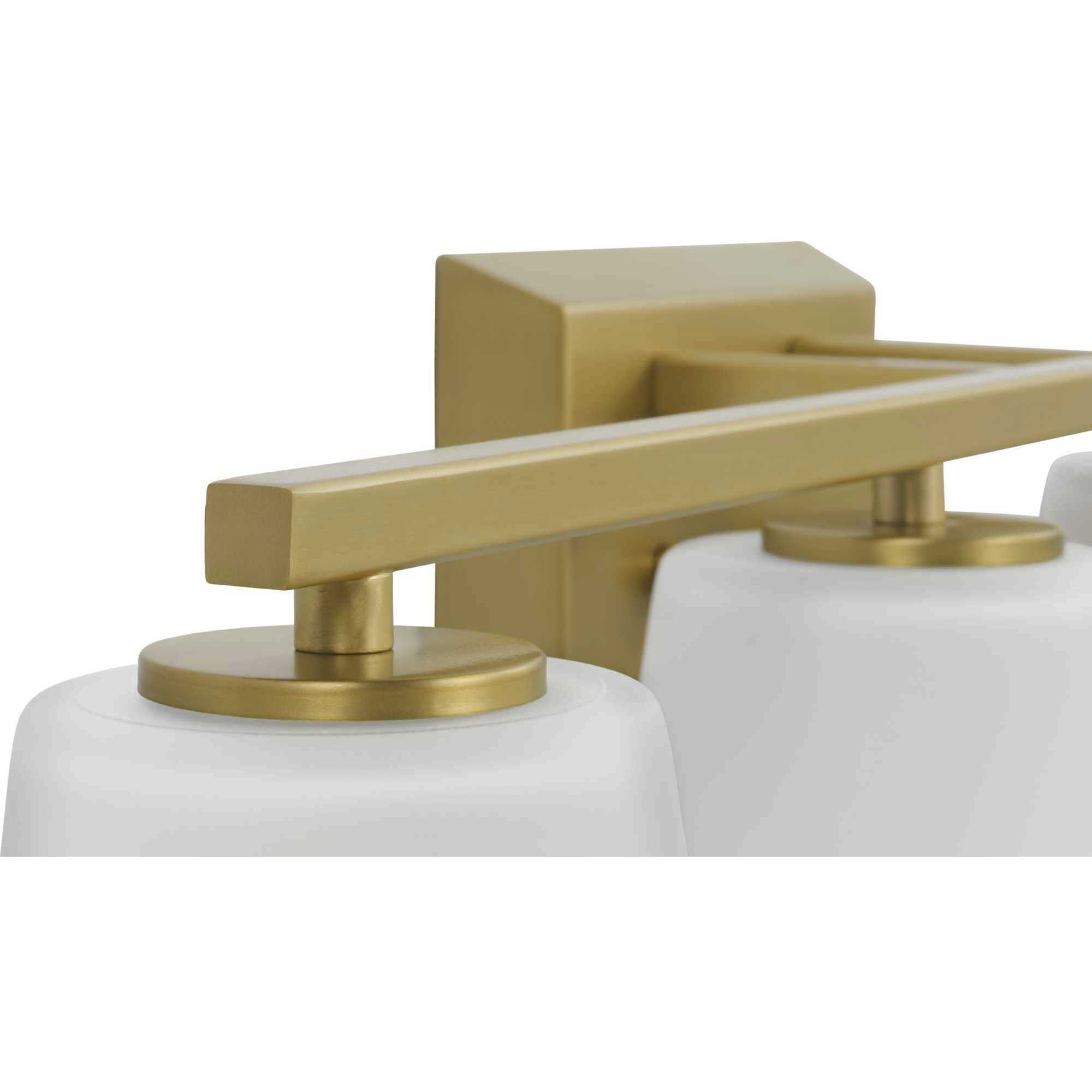 Vertex 4 Light 29 inch Brushed Gold Bath Light Wall Light