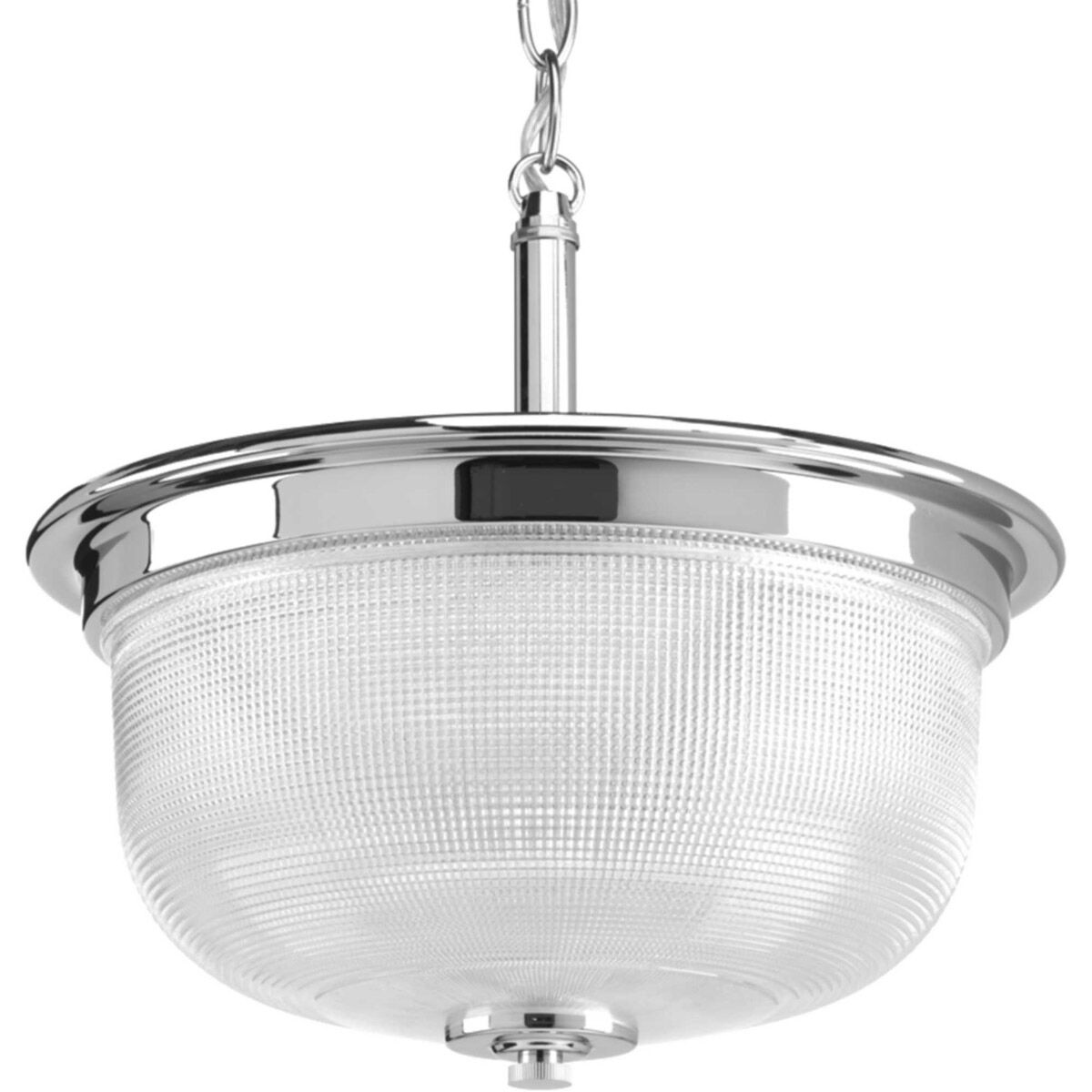 Archie 2 Light 12.38 inch Polished Chrome Semi-Flush Mount Convertible Ceiling Light