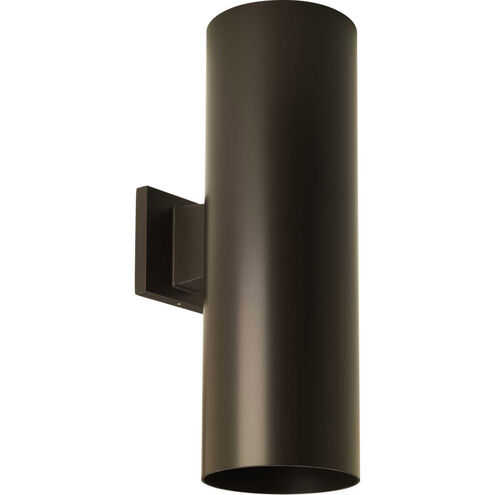 6IN CYL RNDS 2 Light 8.94 inch Outdoor Wall Light