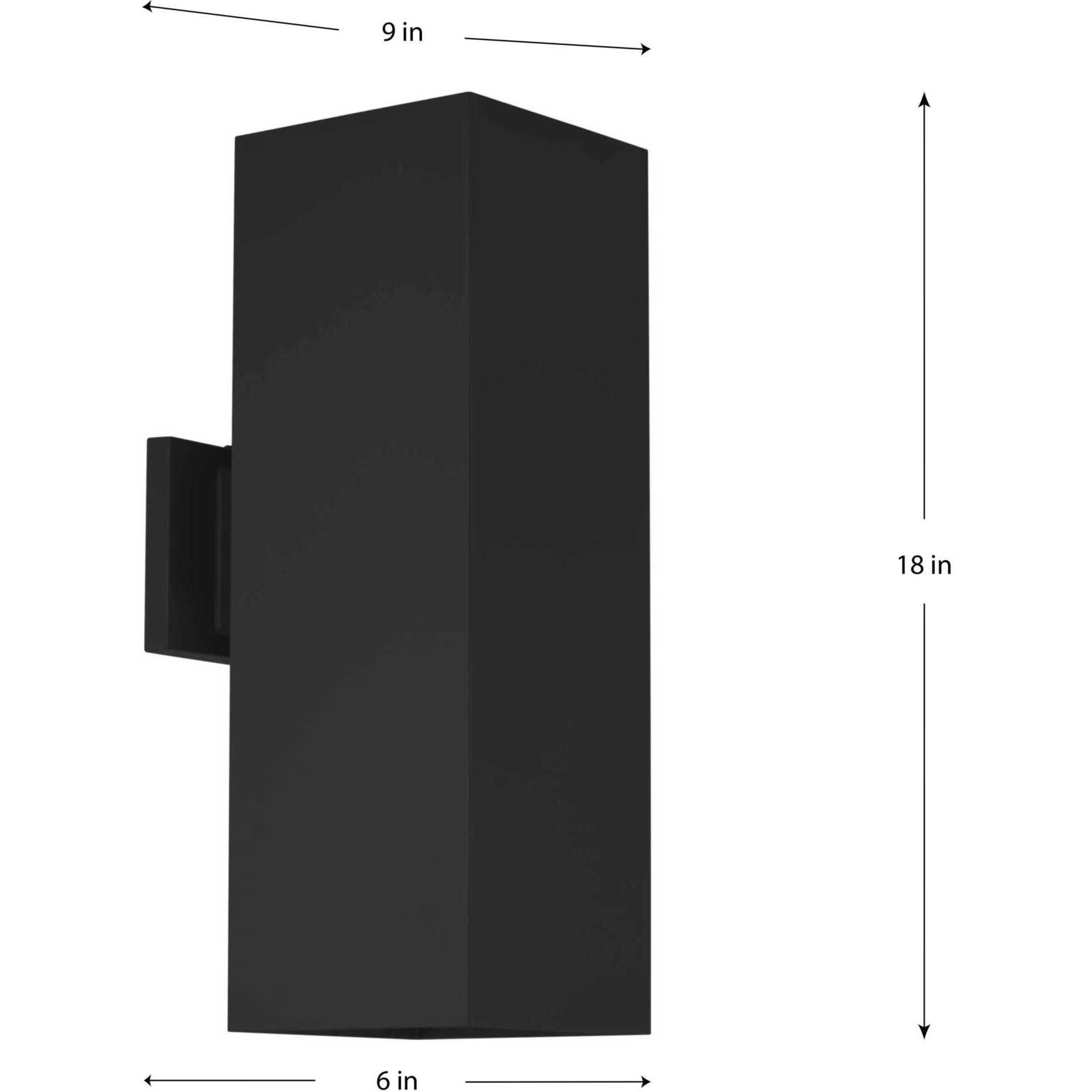 Progress Lighting P560294 031 2 Light Outdoor Up Down Wall Lantern