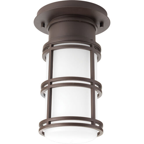 Bell LED 7 inch Antique Bronze Outdoor Hanging Lantern