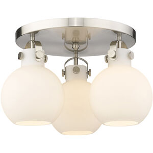 Newton Sphere 3 Light 19.63 inch Flush Mount