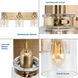 Calhoun 3 Light 22 inch Vintage Brass Bath Vanity Wall Light